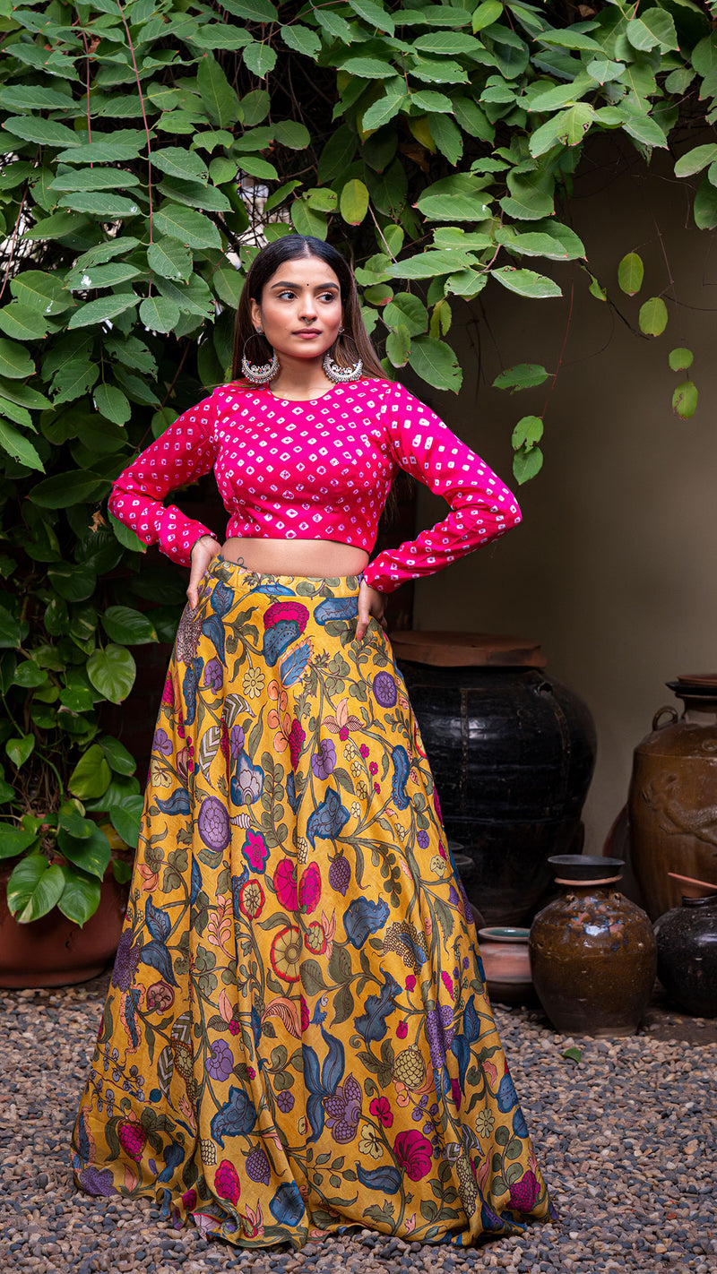 Crop Top Blouse Lehengas for Weddings: Here's Why This Fashion Label Is the  Right Label for Women | Choli dress, Lehenga crop top, Choli blouse design