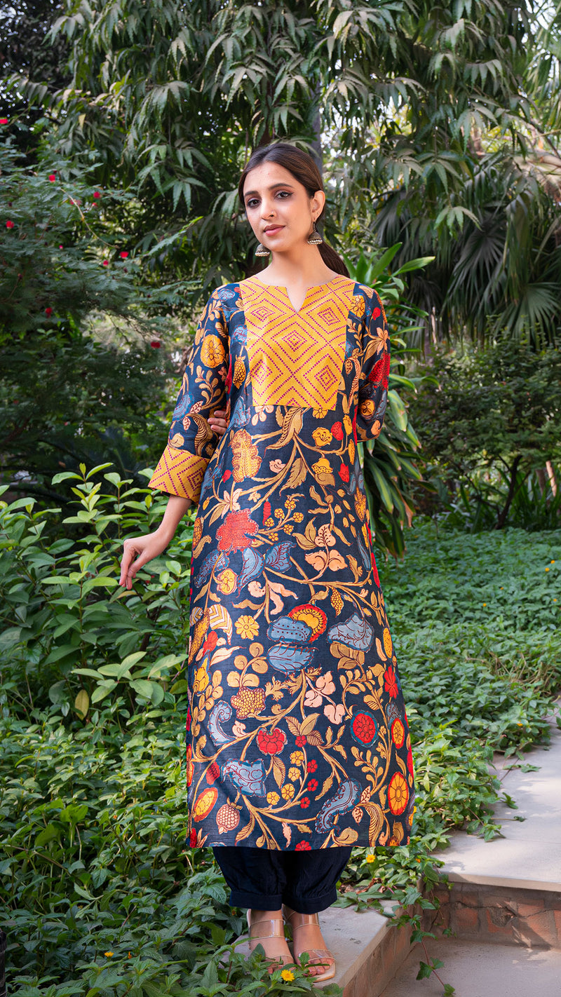 Buy Beige Kurta Suit Sets for Women by Yufta Online | Ajio.com