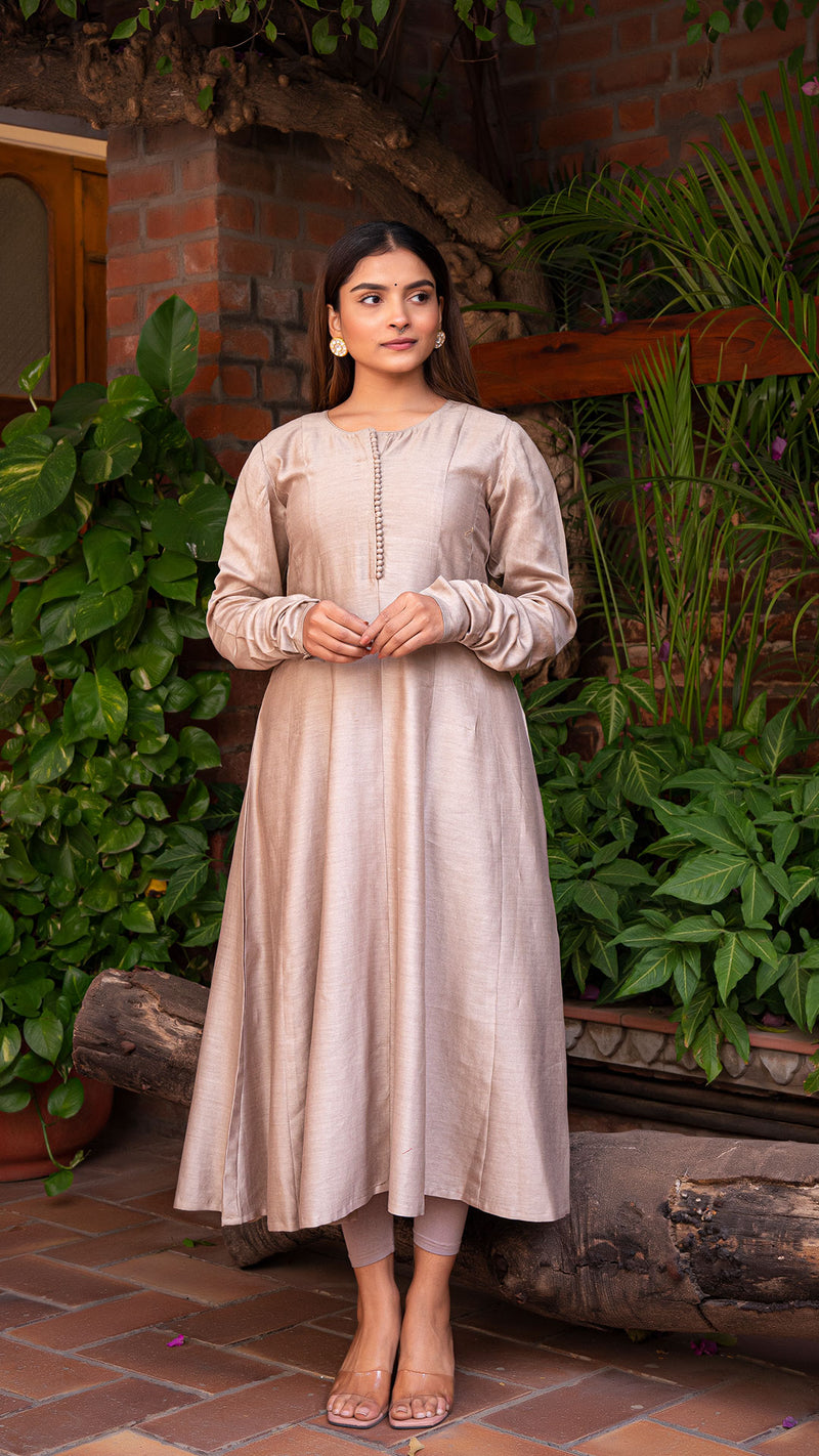 Mint Silk Anarkali | Punit Balana – KYNAH