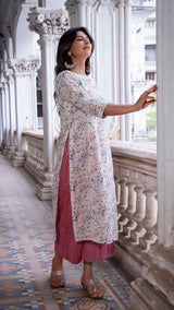 Aalia Pure Linen Kurta