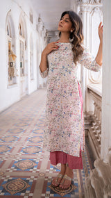 Aalia Pure Linen Kurta